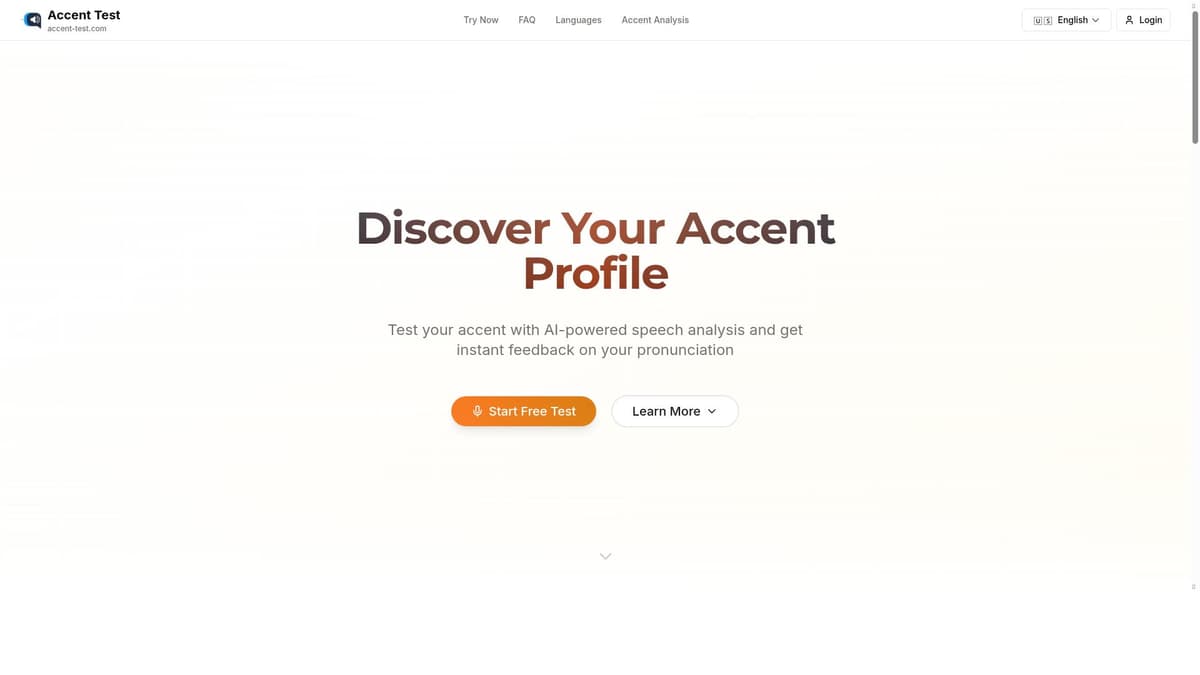 accent test