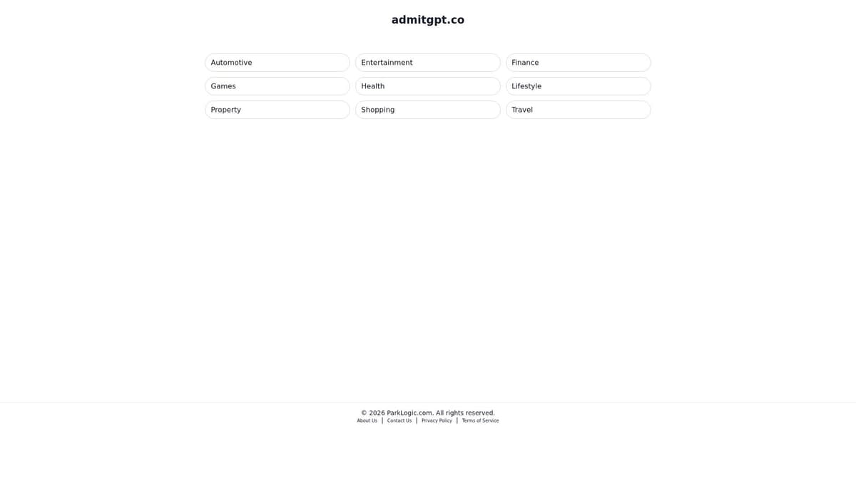 AdmitGPT