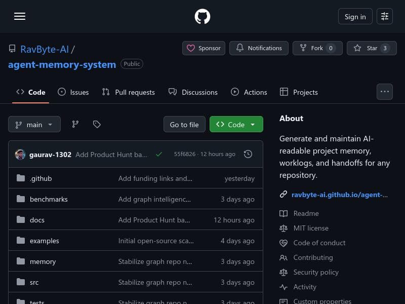 Agent Memory System