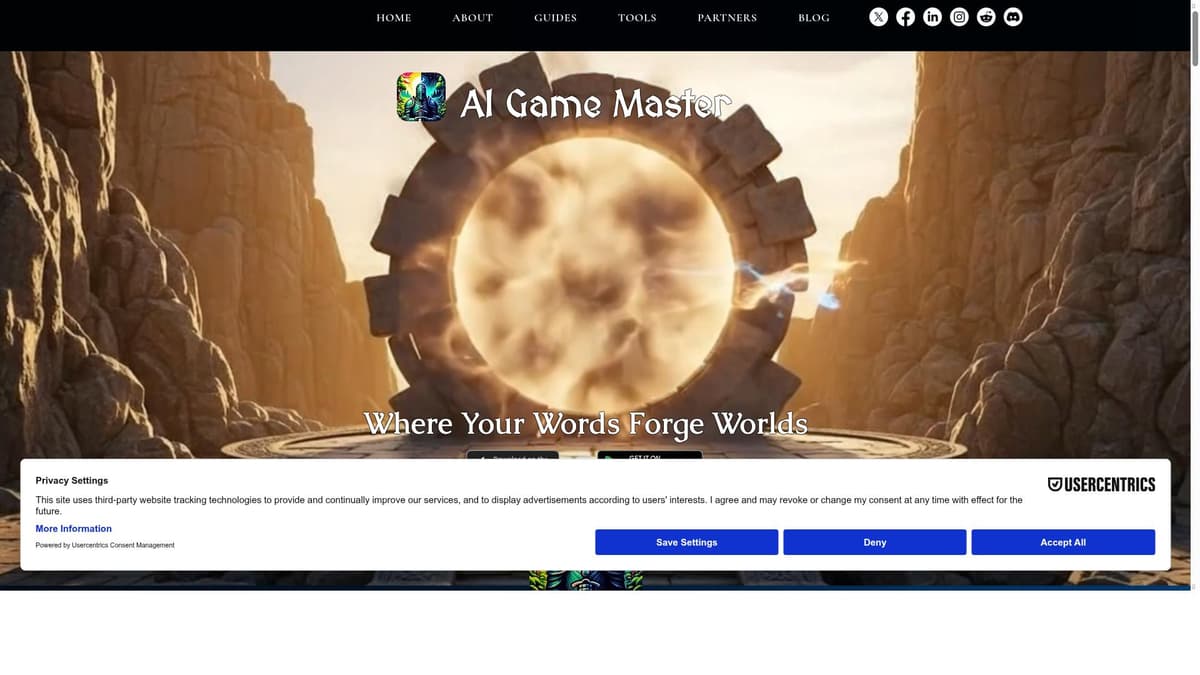 AI Game Master 