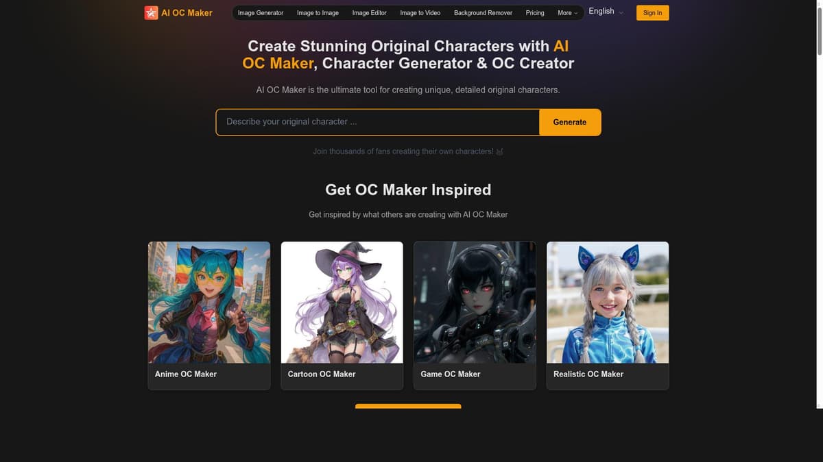 AI OC Maker