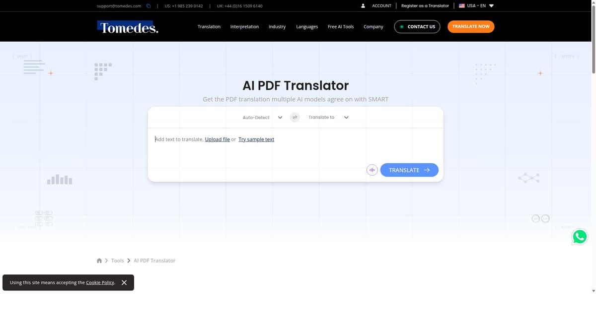 AI PDF Translator