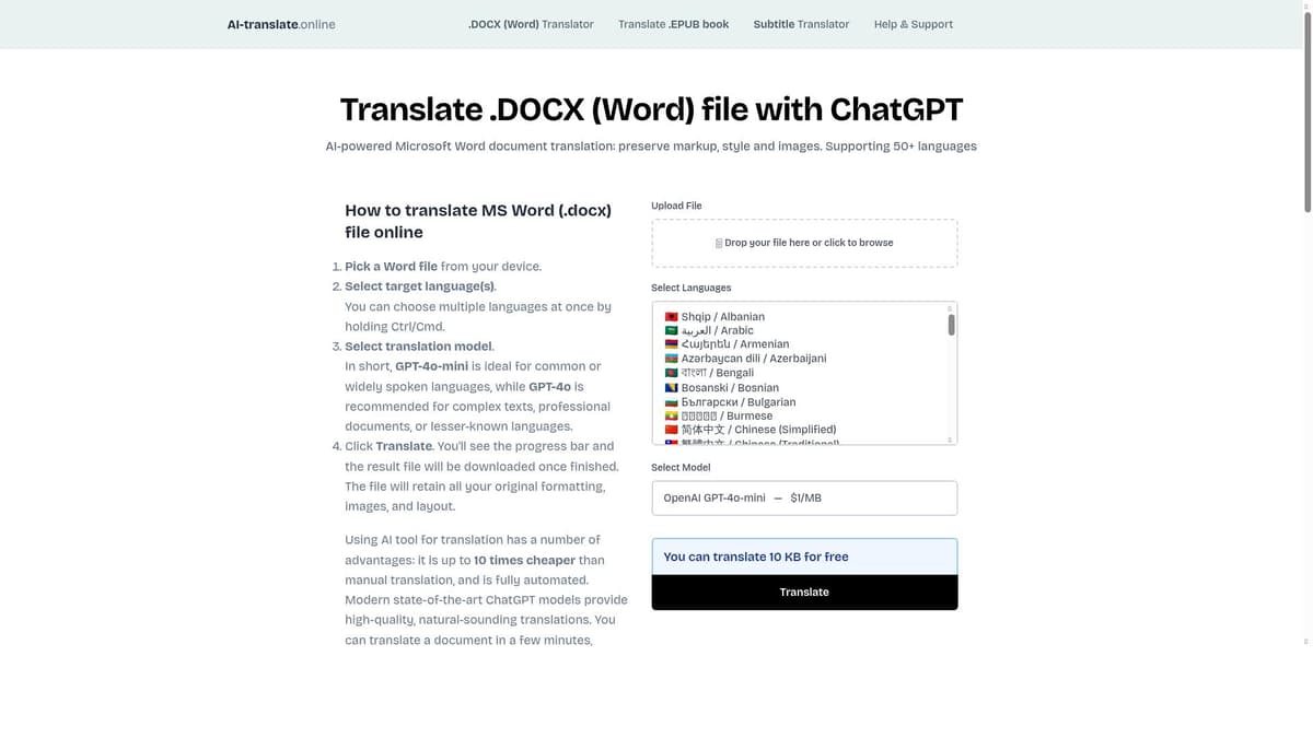 AI-Translate.online