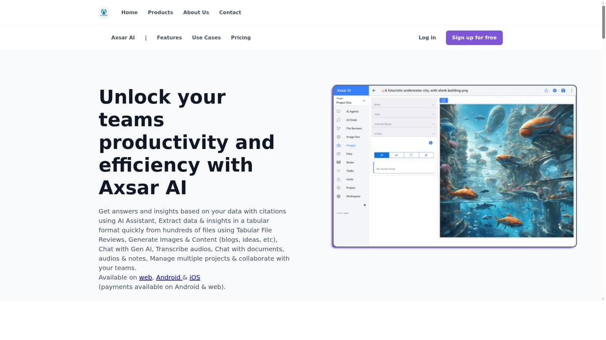 Axsar AI