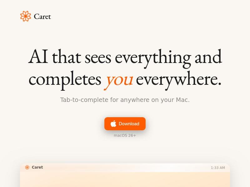 Caret