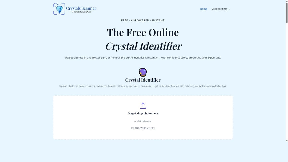 Crystals Scanner