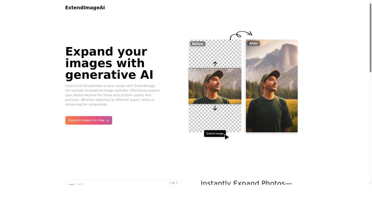 Extend Image AI