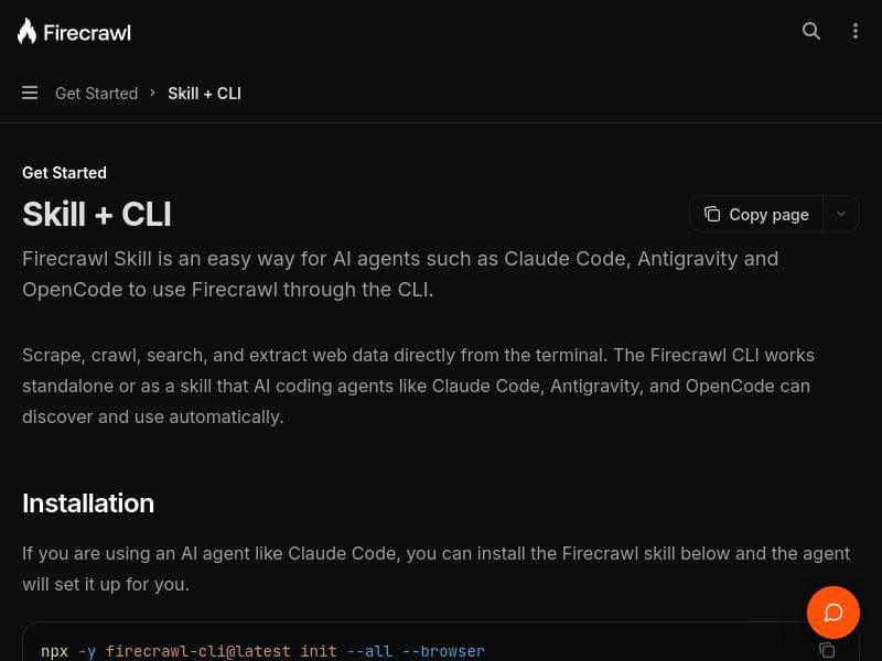 Firecrawl CLI