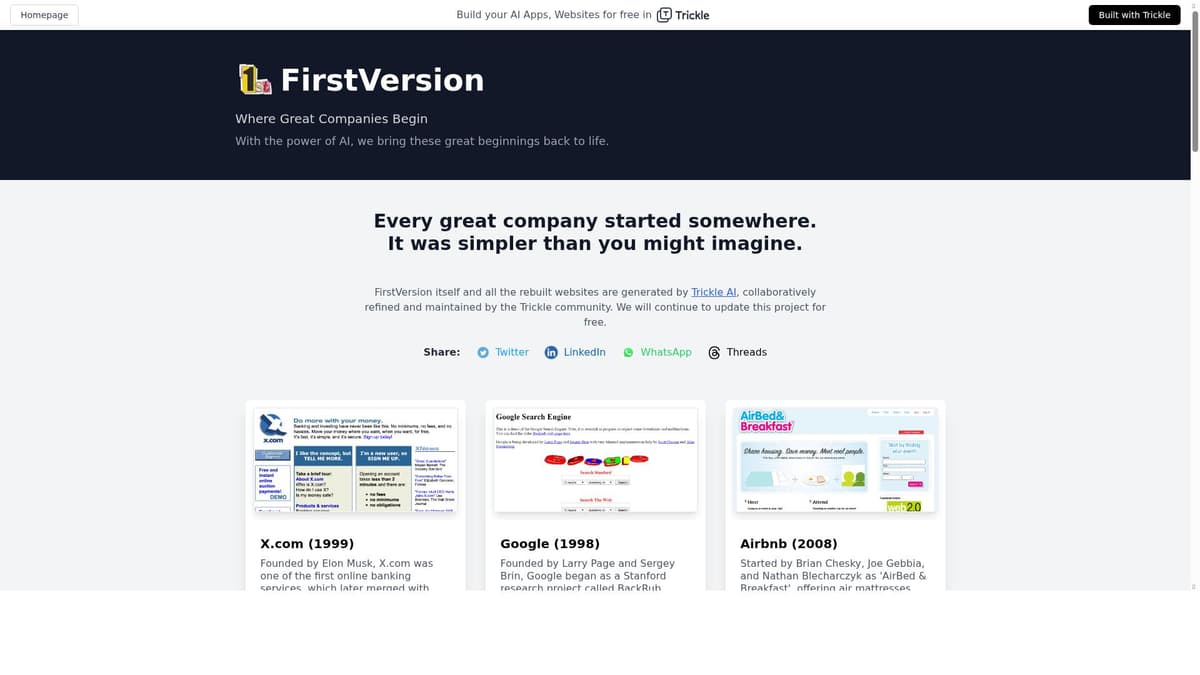 FirstVersion