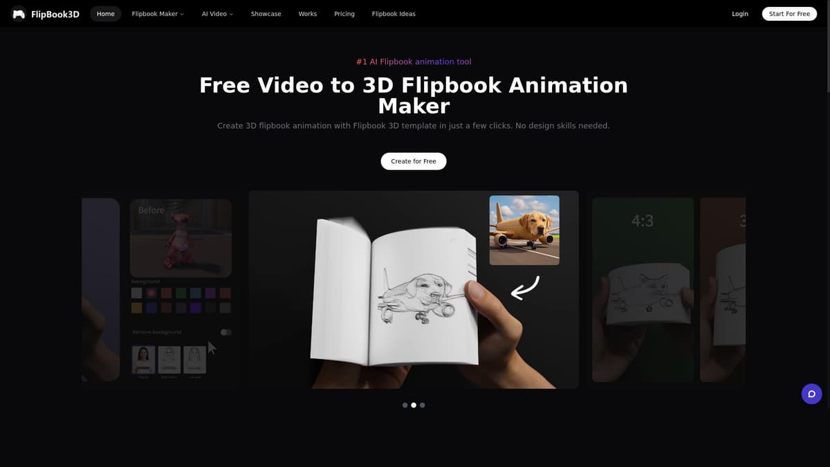 Flipbook3D