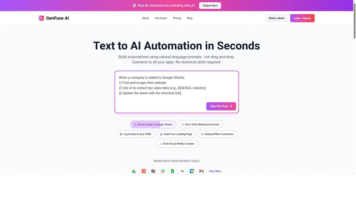 GenFuse AI