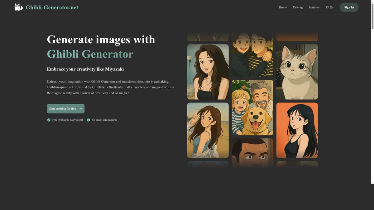 Ghibli Generator	