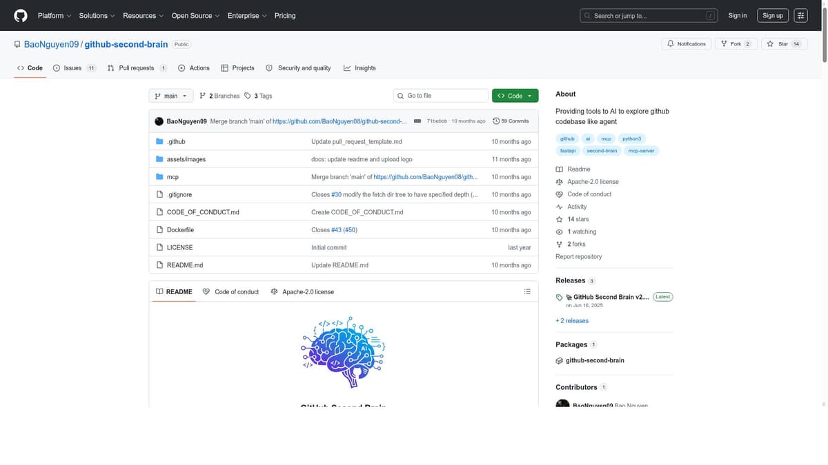 GitHub Second Brain