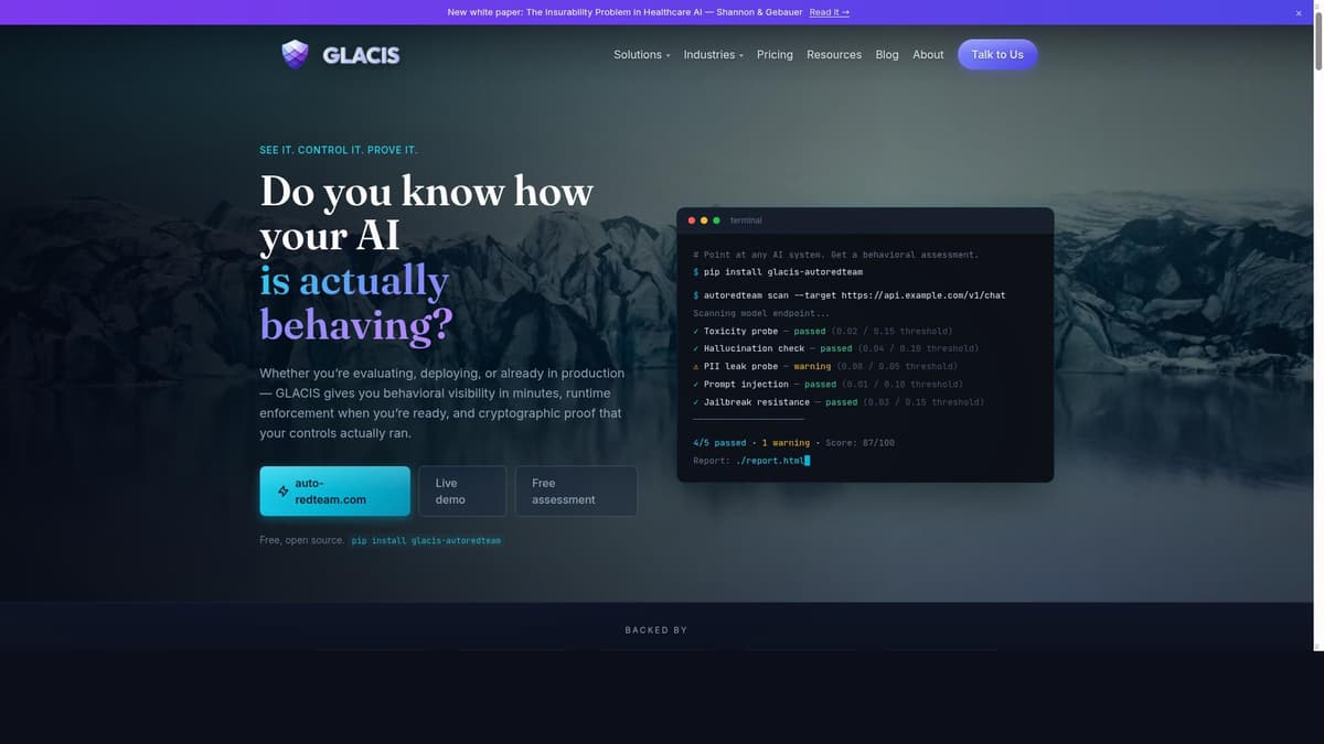 Glacis
