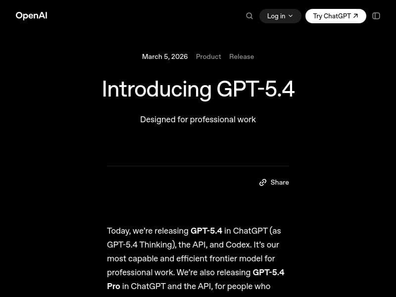 GPT‑5.4