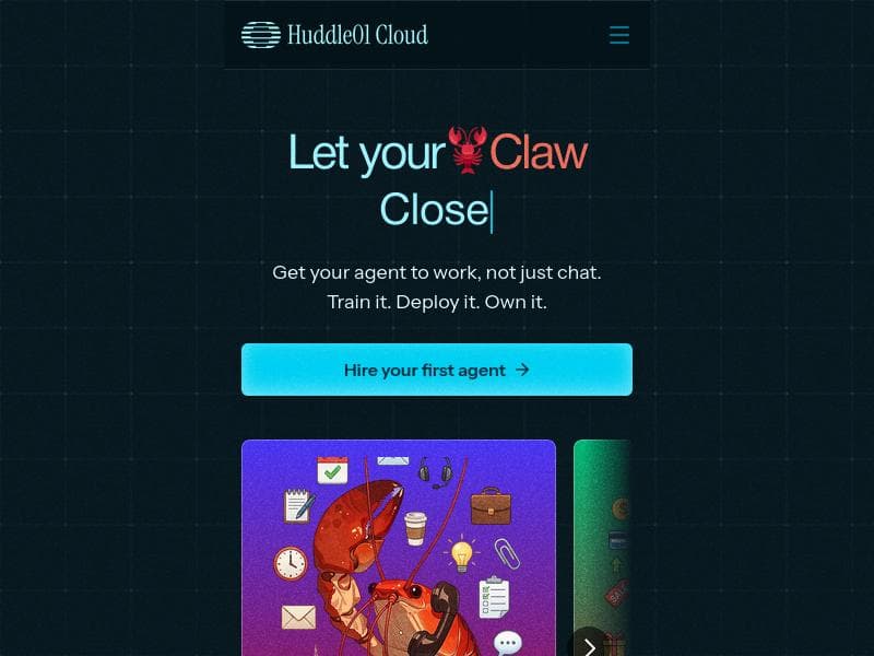 Huddle01 Cloud