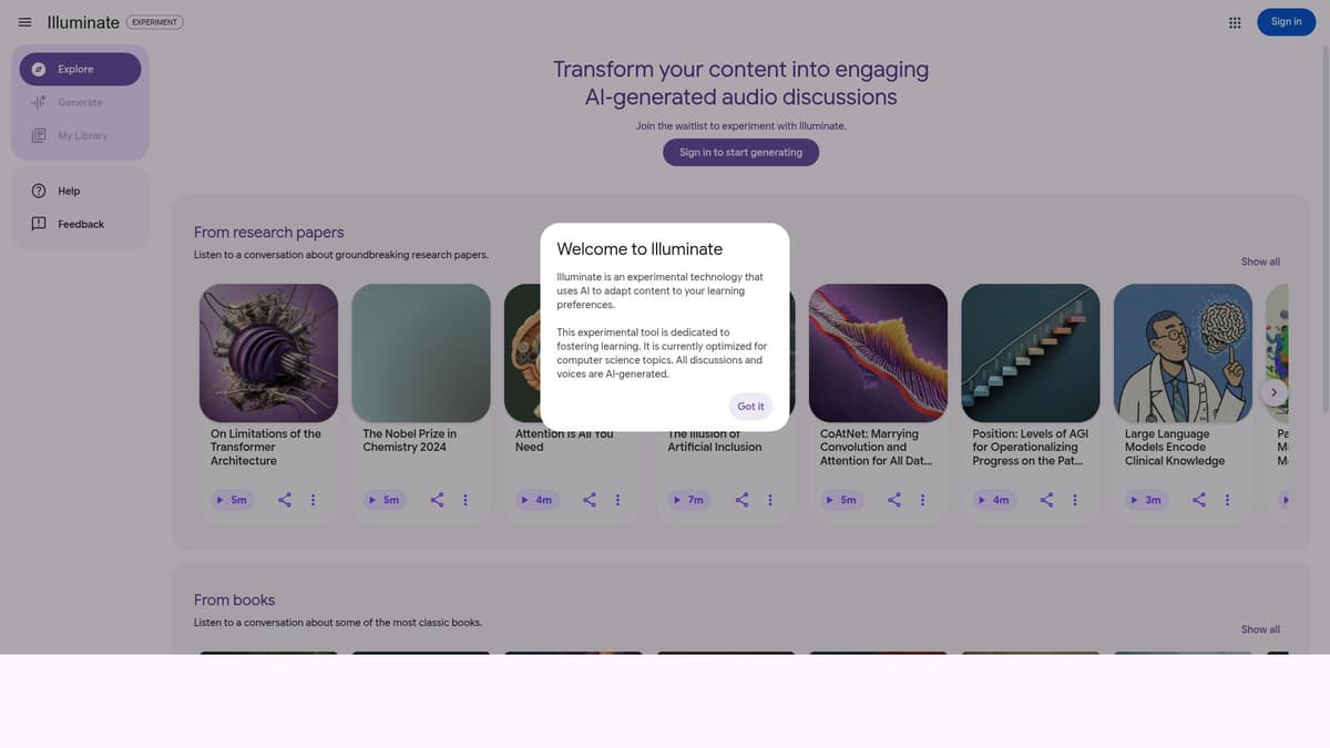 Google Illuminate