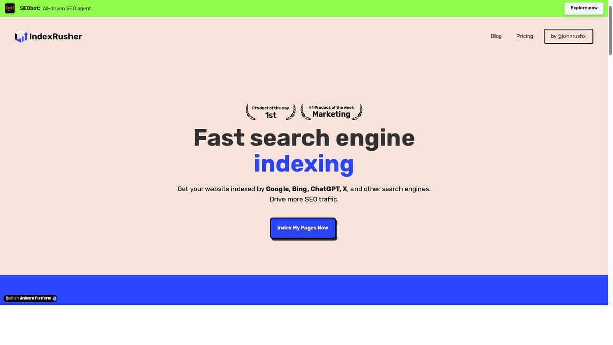 IndexRusher