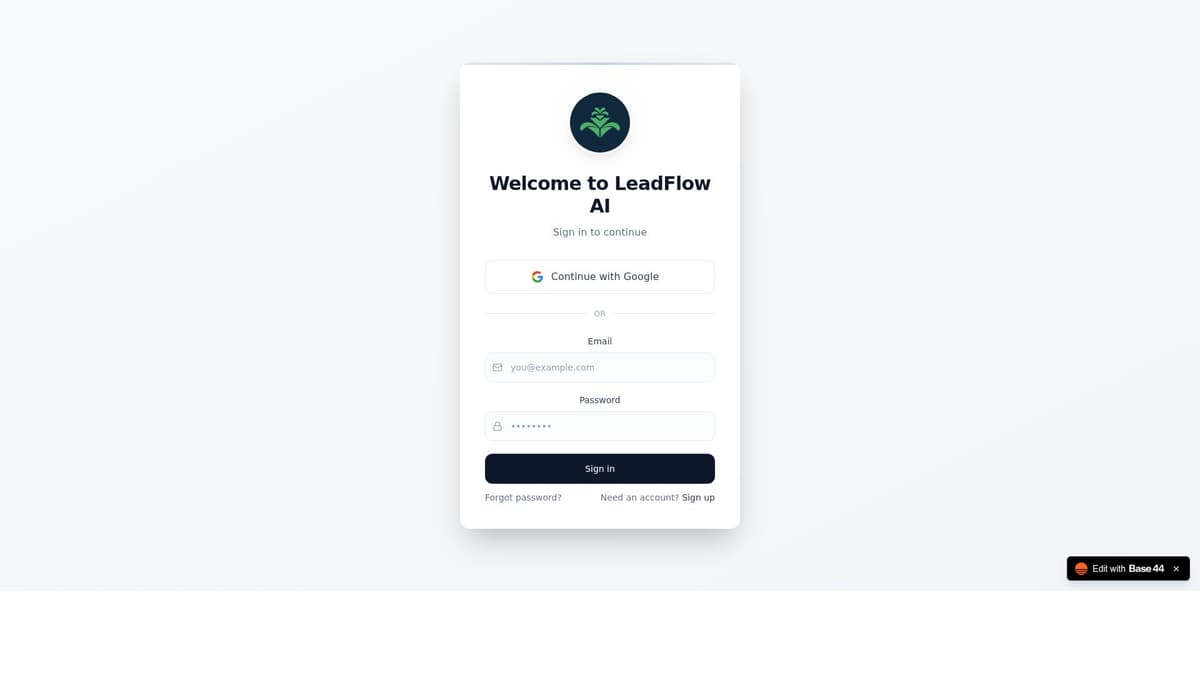 LeadFlow AI