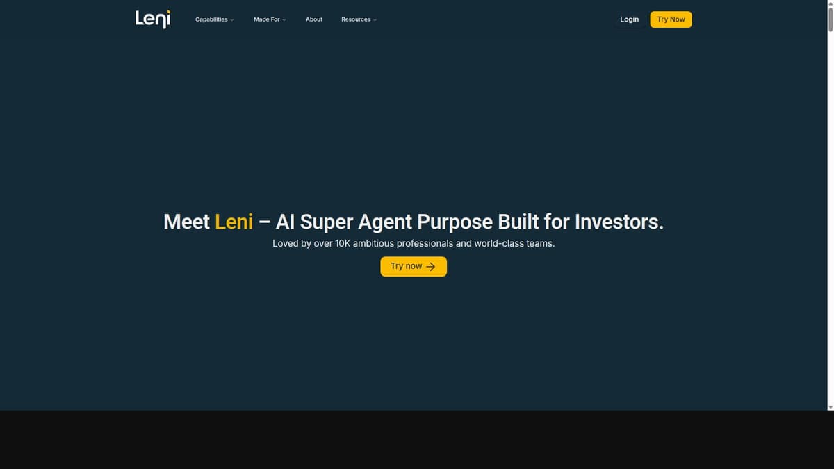 Leni Analyst