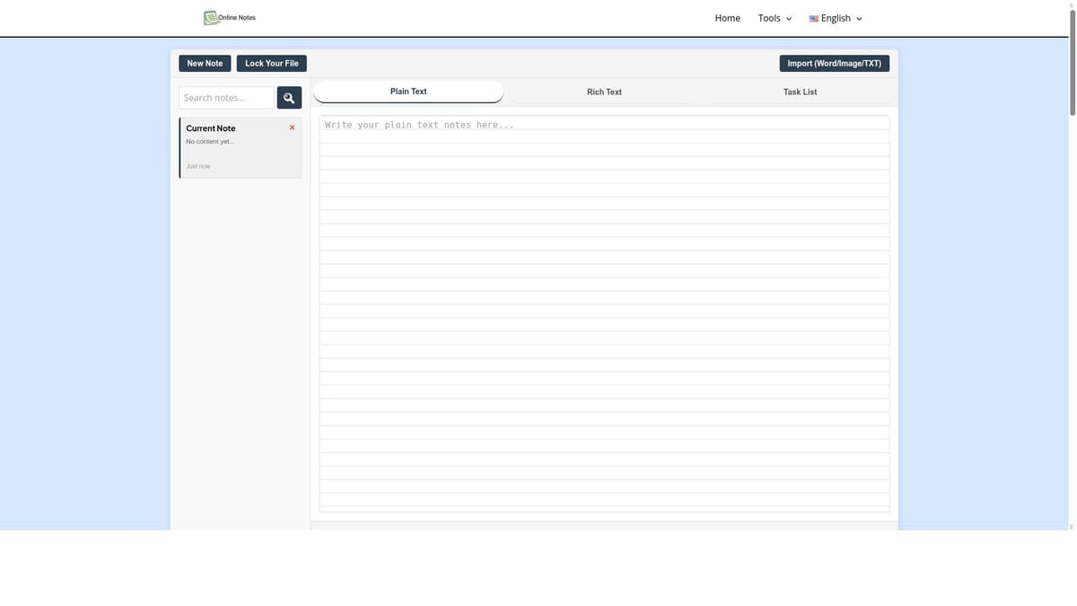 Online Notes
