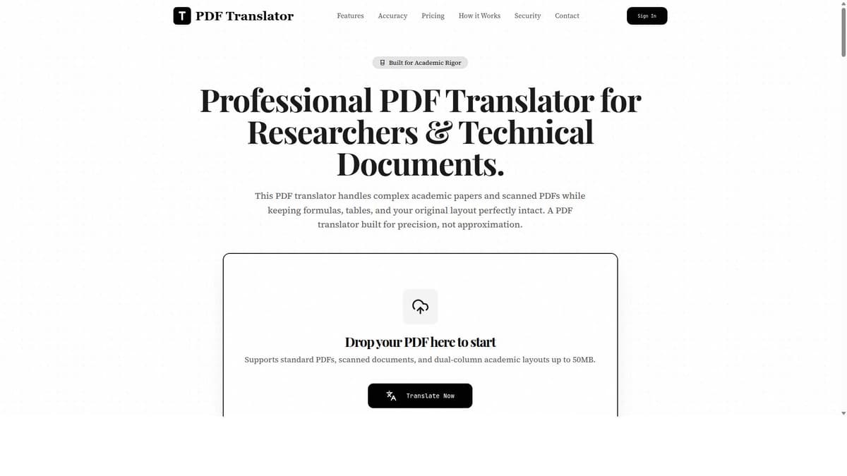 PDF Translator