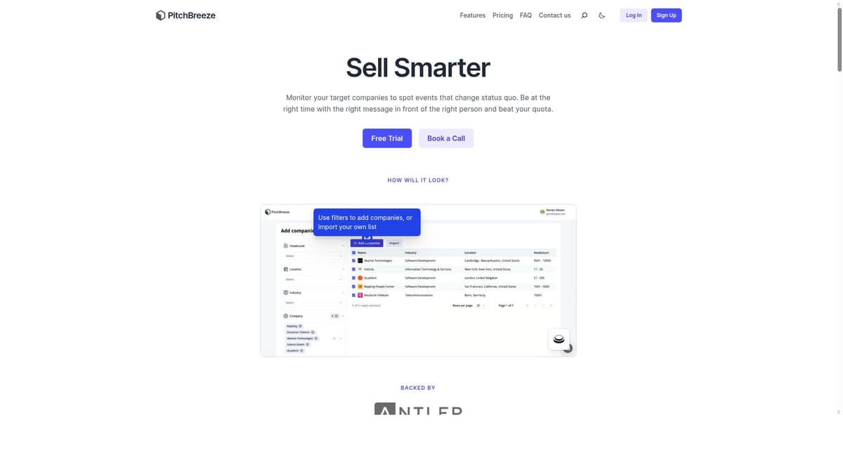 PitchBreeze