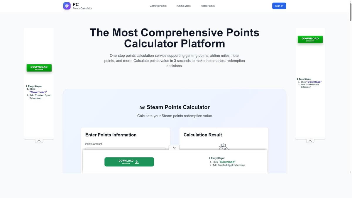 Points Calculator