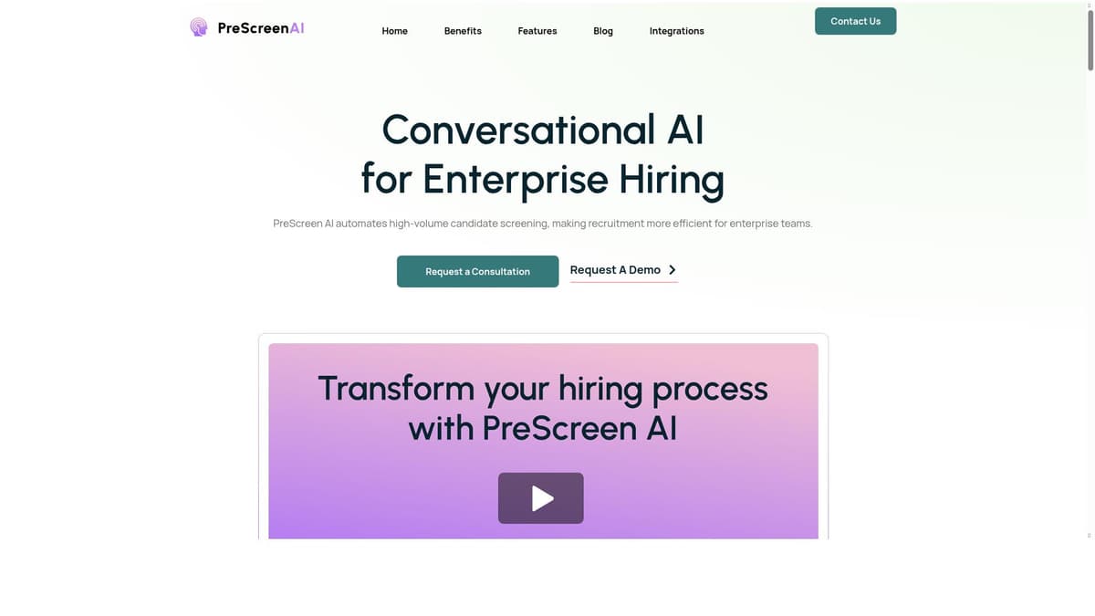 PreScreen AI