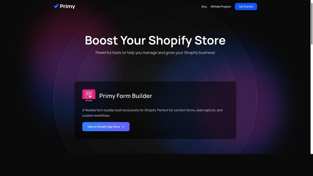  Primy ‑ AI Custom Form Builder