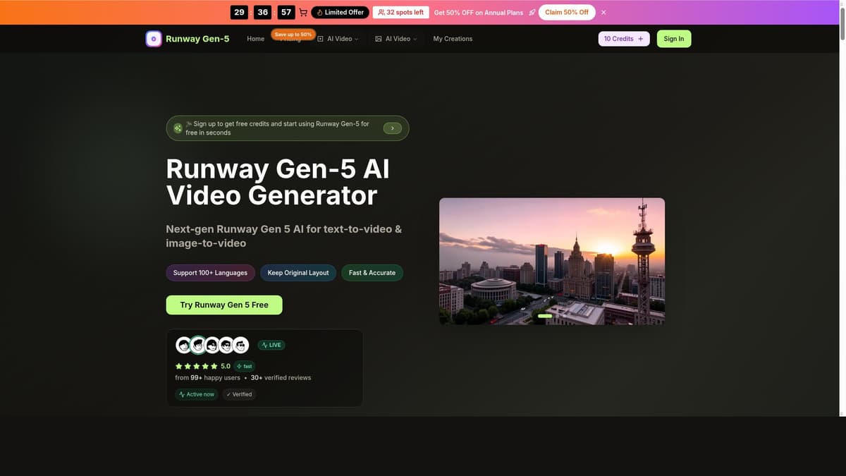 Runway Gen-5
