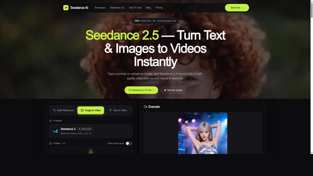 Seedance 2.5