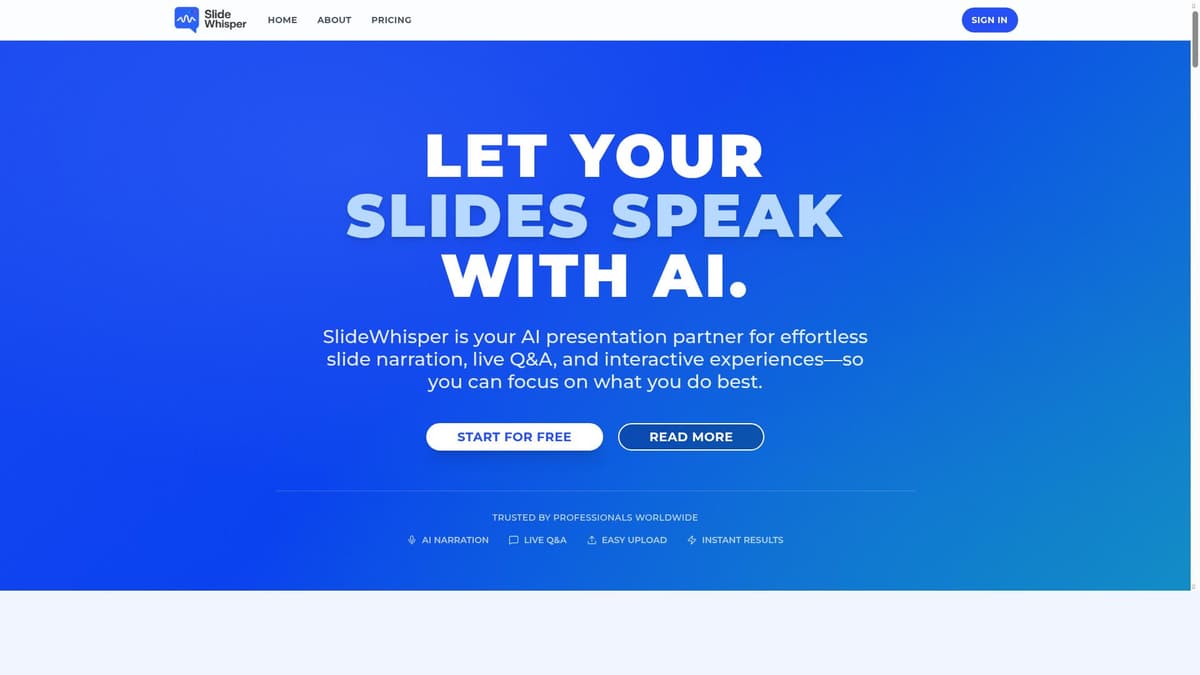 SlideWhisper