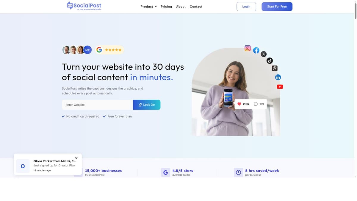 SocialPost AI