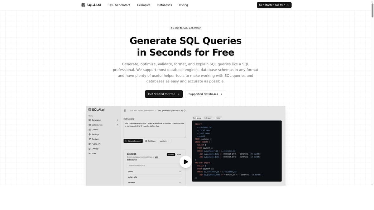 SQLAI.ai