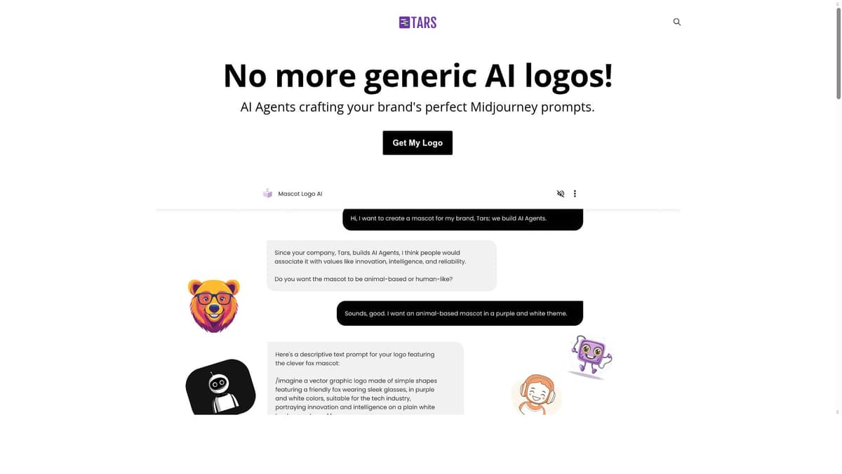 Tars Logo Maker AI