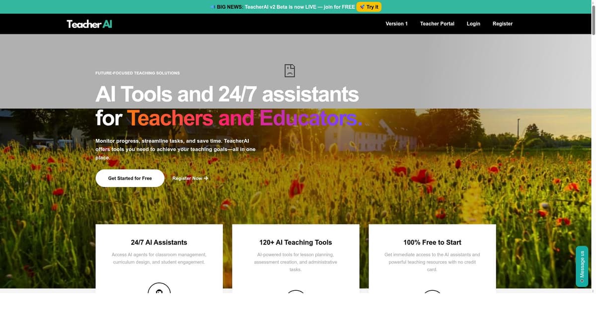 Teacher AI