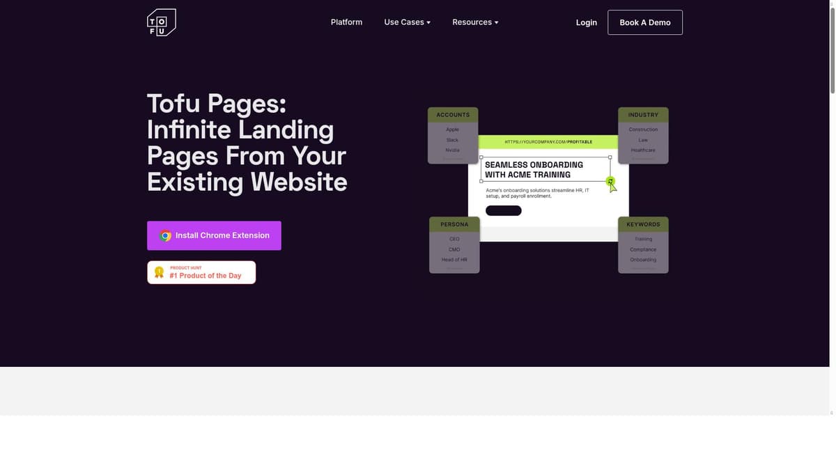 Tofu Pages