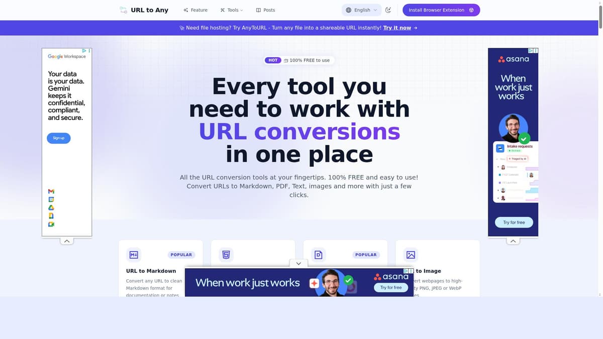 URL to Any