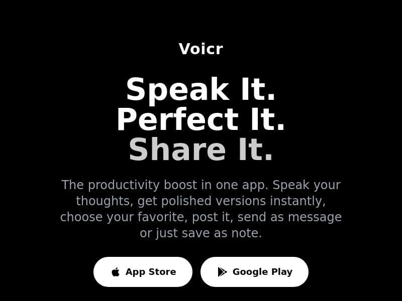 Voicr