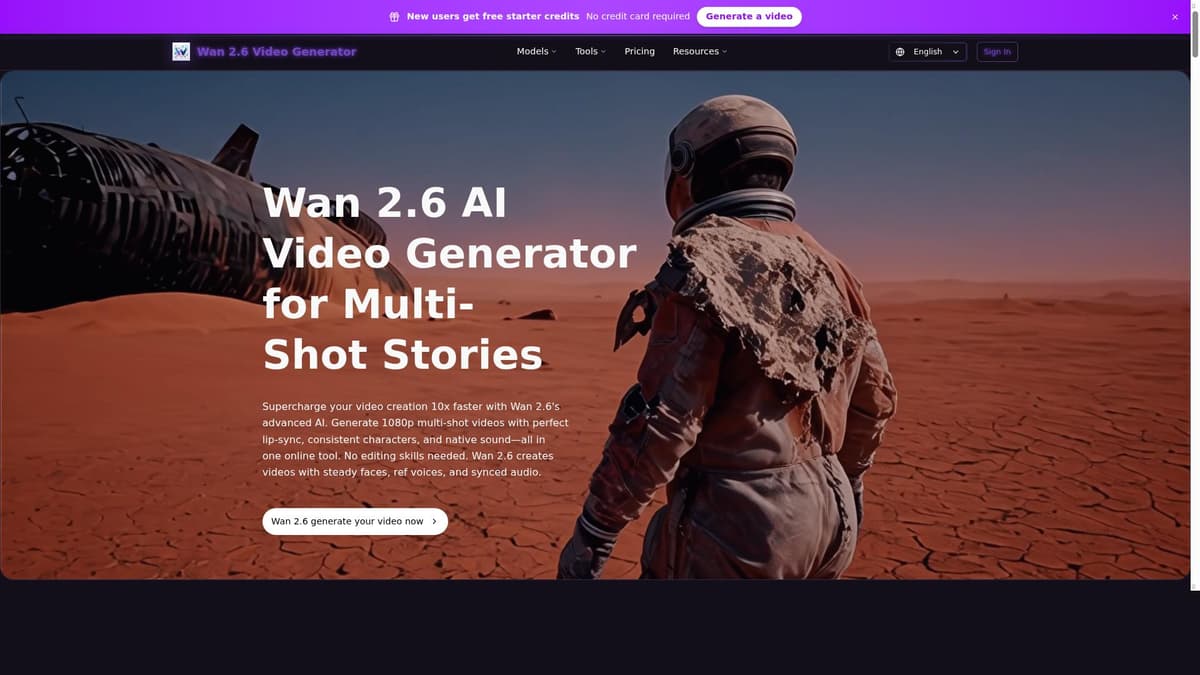 Wan AI Video Generator
