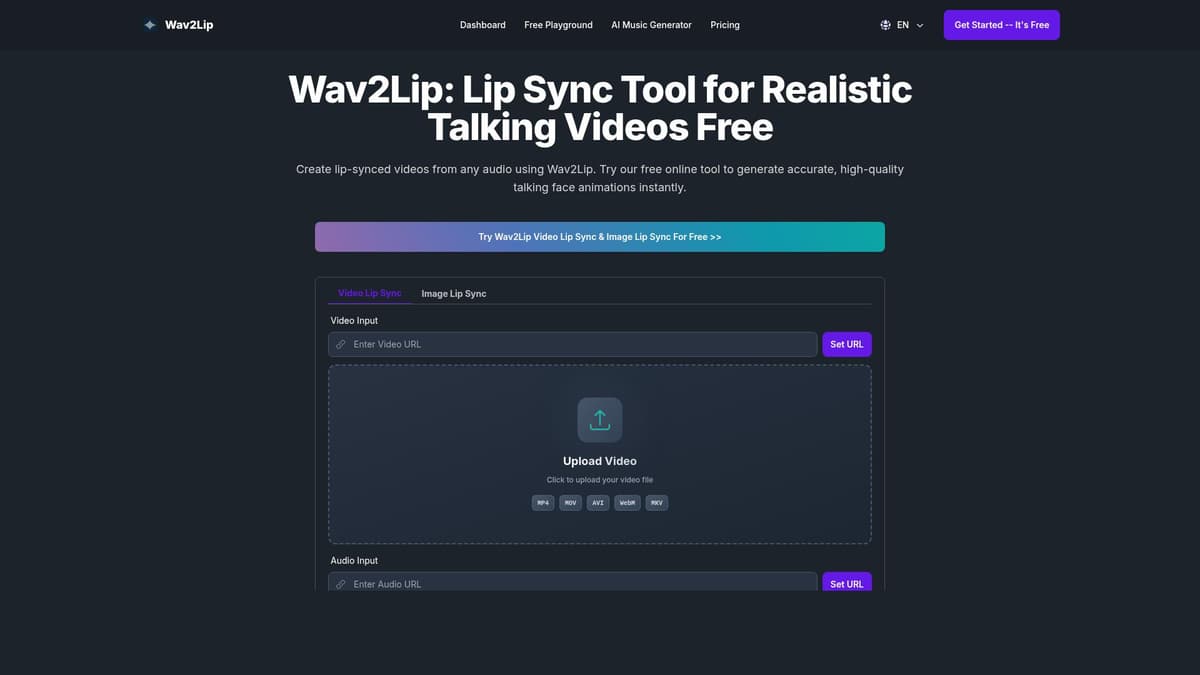 Wav2Lip
