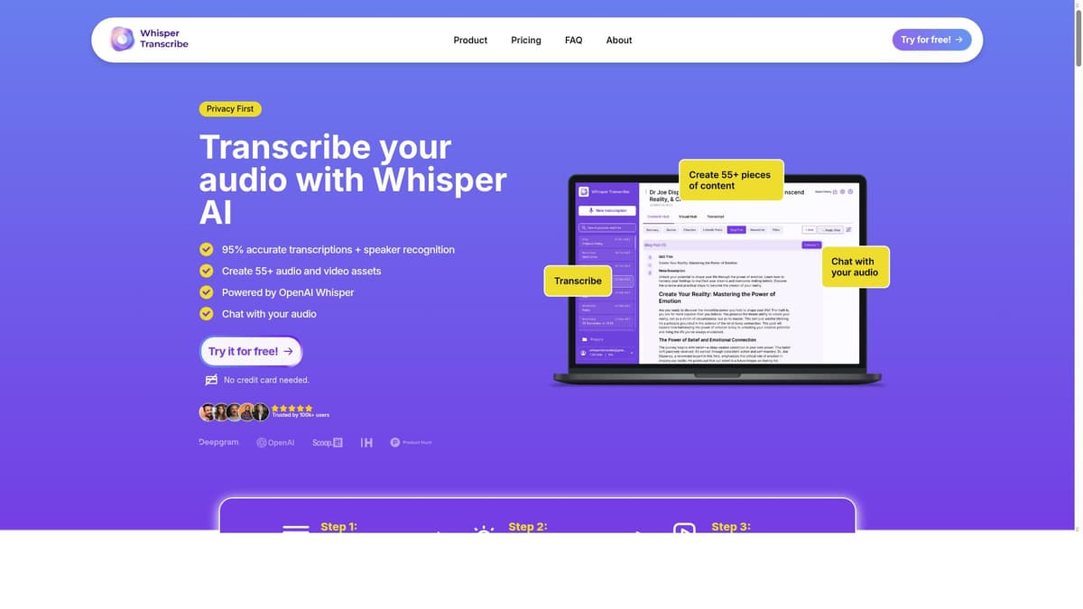 WhisperTranscribe