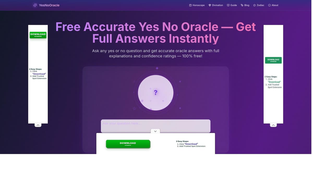 Yes No Oracle