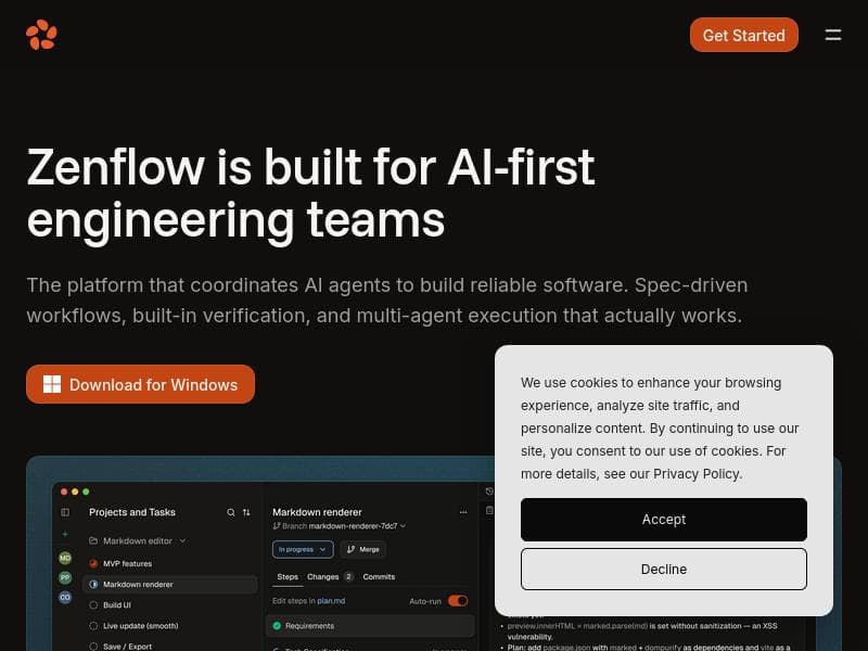 Zenflow by Zencoder