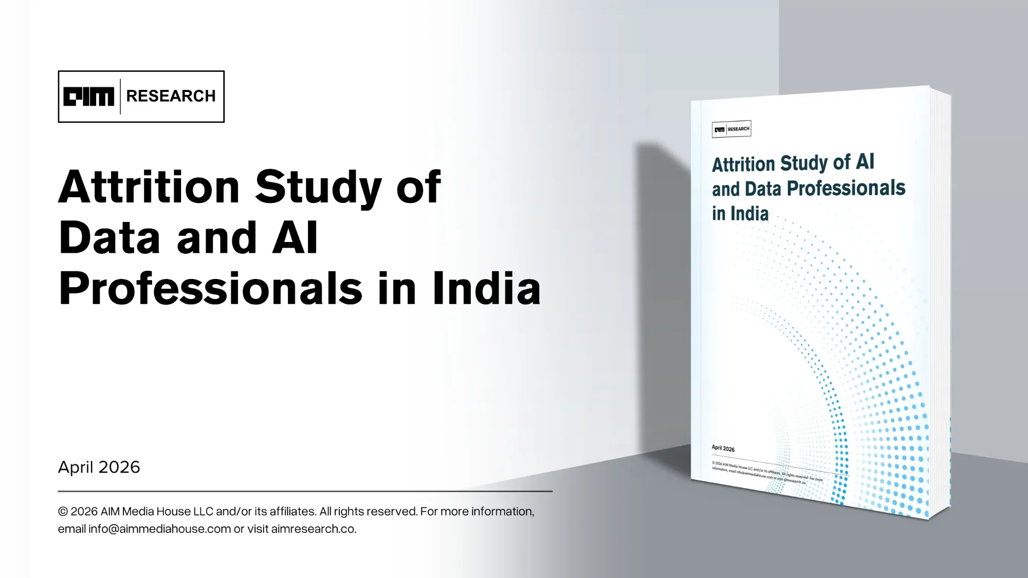 Attrition Study of AI and Data Professionals in India