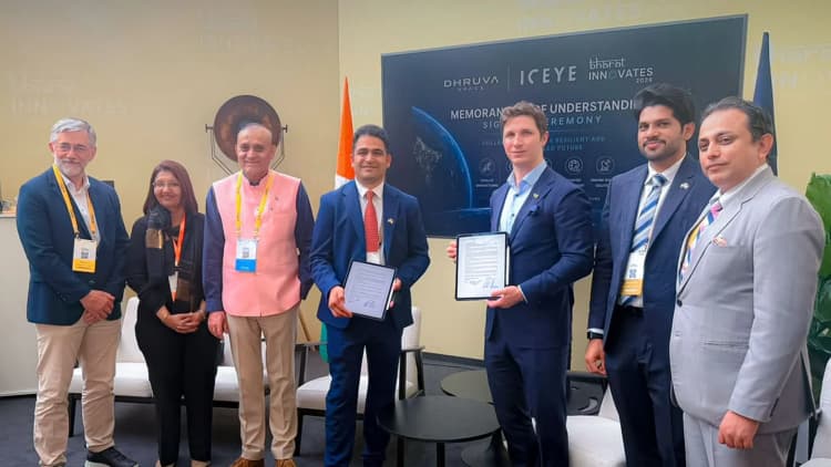 Dhruva Space, Finland’s ICEYE Partner for Satellite Manufacturing and Earth Observation