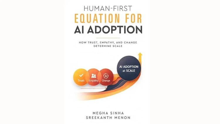 Ex-Genpact VP Megha Sinha, Sr VP Sreekanth Menon Launch Book on Enterprise AI Adoption Challenges