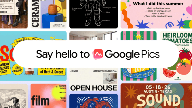 Google’s answer to Canva is an AI tool where you prompt instead of design