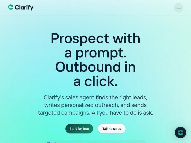 Prospecting by Clarify